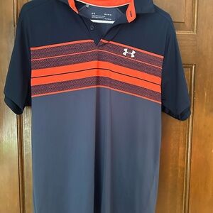 Under Armour Men's Polo Shirt in Navy and Red